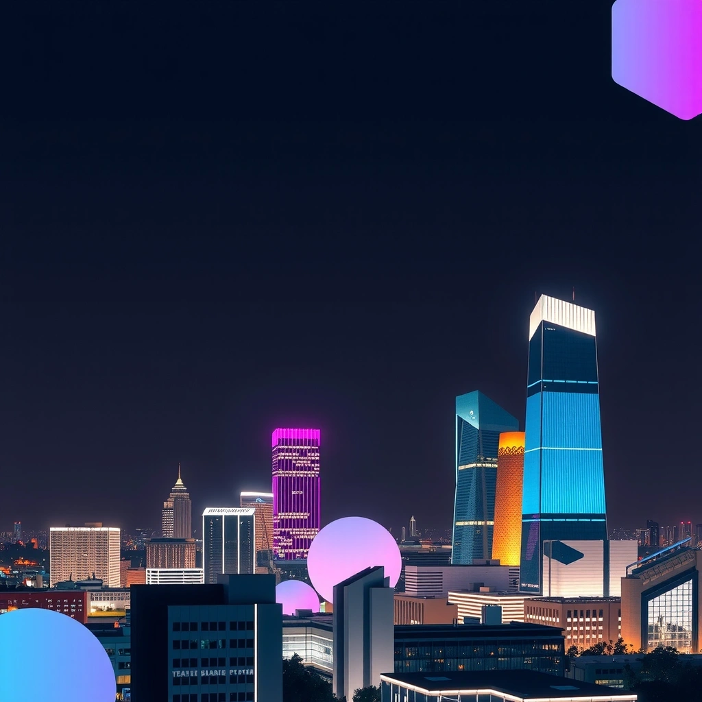 Bangkok cityscape with modern buildings